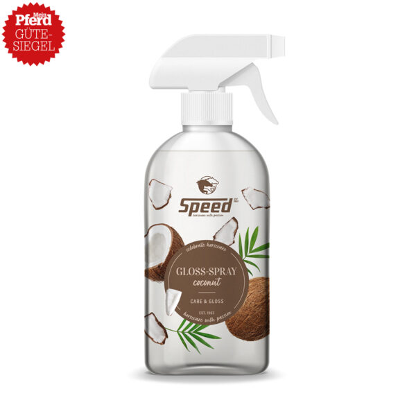 SPEED Gloss Spray - Schweif- und Mähnenspray für Pferde