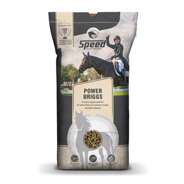 SPEED POWER BRIGGS - Premium-Futter für aktive Pferde