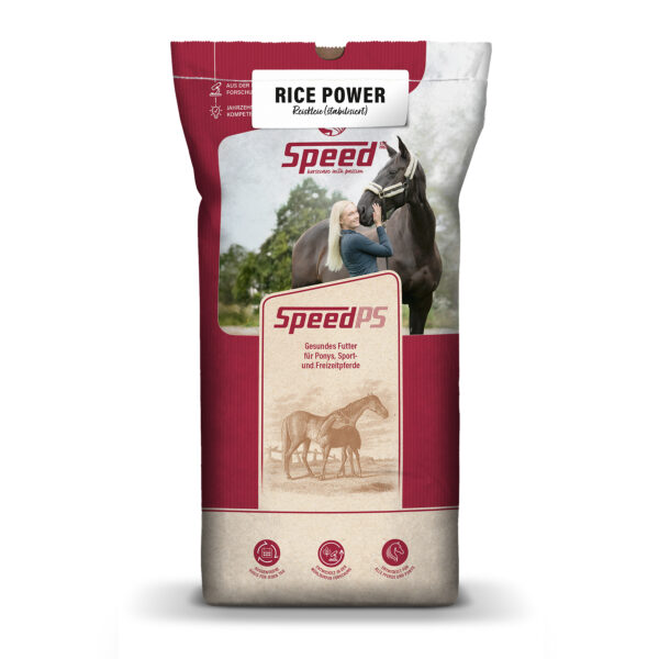 SPEED RICE POWER - Reiskleie für Pferde